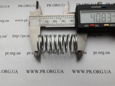 Пружина стиснення 1,6 х 20 х 40,5 (Артикул: S7195)