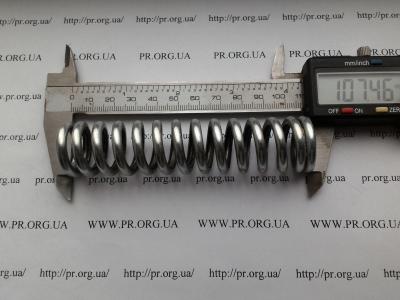 Пружина сжатия 4 х 24,3 х 107 (Артикул: S7214)