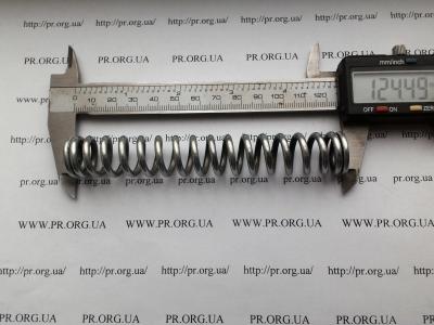 Пружина сжатия 3 х 19,2 х 124 (Артикул: S7215)