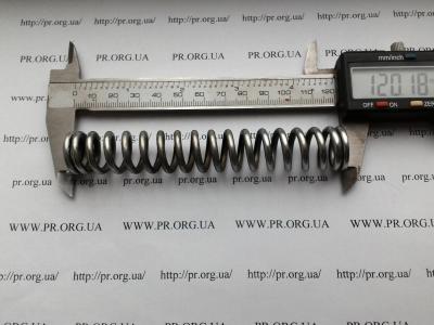 Пружина сжатия 3 х 19 х 120 (Артикул: S7217)