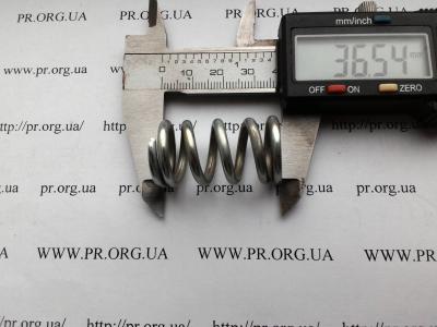 Пружина сжатия 3 х 20 х 36,5 (Артикул: S7220)