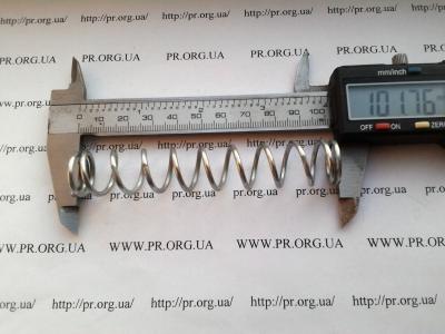 Пружина стиснення 2 х 17,5 х 101,5 (Артикул: S7237)
