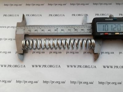 Пружина сжатия 2 х 15,2 х 101 (Артикул: S7240)