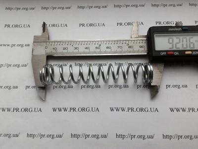 Пружина сжатия 2 х 17 х 92 (Артикул: S7244)