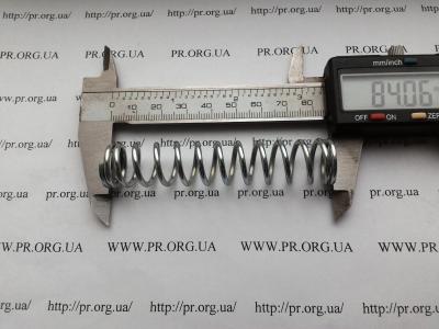 Пружина стиснення 2 х 17 х 84 (Артикул: S7245)