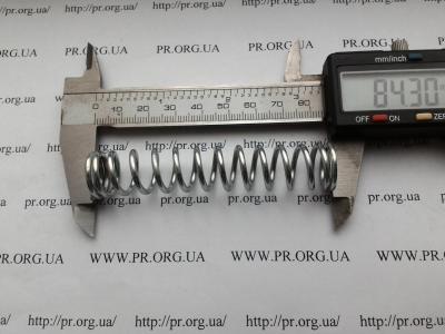 Пружина стиснення 2 х 16,2 х 84 (Артикул: S7246)
