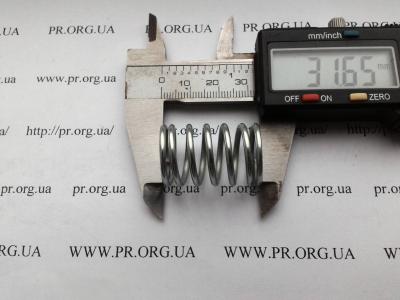 Пружина стиснення 2 х 19,8 х 31,5 (Артикул: S7249)