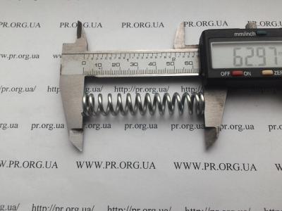 Пружина сжатия 2 х 11,9 х 63 (Артикул: S7258)
