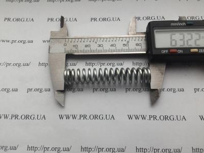 Пружина сжатия 2 х 11,8 х 63 (Артикул: S7259)