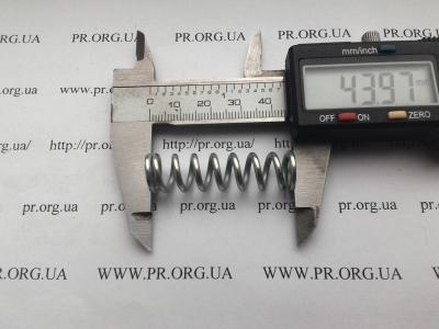 Пружина сжатия 2 х 12 х 44 (Артикул: S7260)