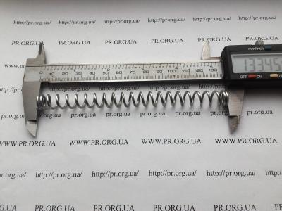 Пружина сжатия 1,6 х 11 х 133,5 (Артикул: S7263)