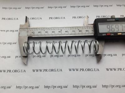 Пружина сжатия 1,6 х 18 х 97 (Артикул: S7266)