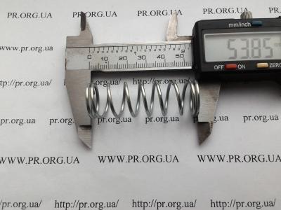 Пружина сжатия 1,6 х 17,8 х 53,5 (Артикул: S7283)