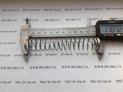 Пружина стиснення 1,5 х 19,3 х 110,5 (Артикул: S7293)