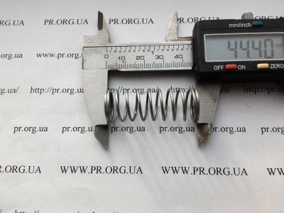 Пружина стиснення 1,2 х 16 х 44 (Артикул: S7327)