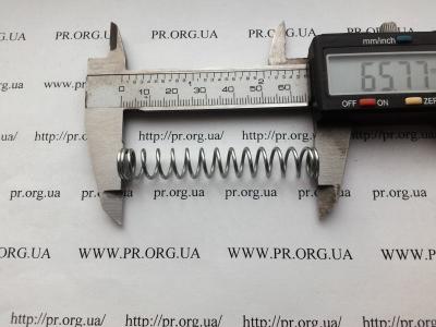 Пружина сжатия 1,2 х 10,7 х 65,5 (Артикул: S7332)