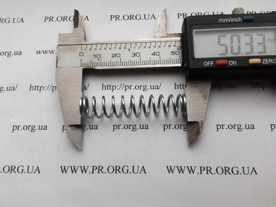 Пружина стиснення 1,2 х 10,8 х 50 (Артикул: S7339)