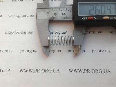 Пружина сжатия 0,8 х 10,3 х 26 (Артикул: S7346)