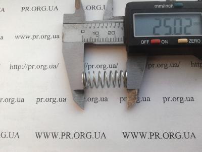 Пружина сжатия 0,8 х 10,3 х 25 (Артикул: S7347)