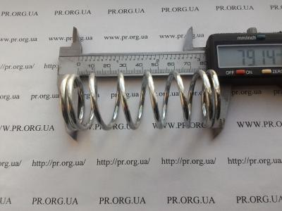 Пружина сжатия 3 х 32 х 79 (Артикул: S7357)