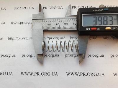 Пружина стиснення 1 х 12,9 х 39,8 (Артикул: S7378)