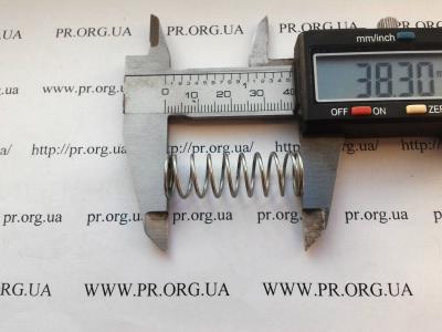 Пружина стиснення 1 х 12,9 х 38 (Артикул: S7380)