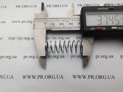 Пружина стиснення 1 х 12,9 х 37,5 (Артикул: S7381)