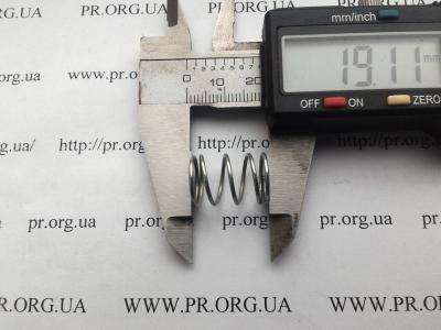 Пружина стиснення 1 х 12,8 х 19 (Артикул: S7389)