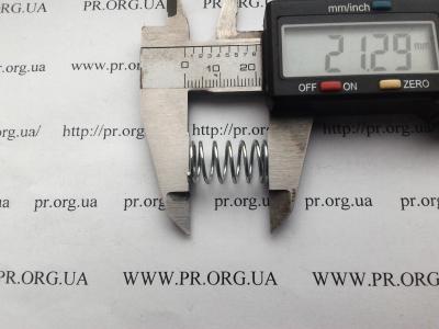 Пружина стиснення 1 х 11,8 х 21 (Артикул: S7393)