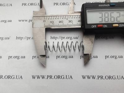 Пружина сжатия 0,8 х 10,8 х 38,5 (Артикул: S7410)