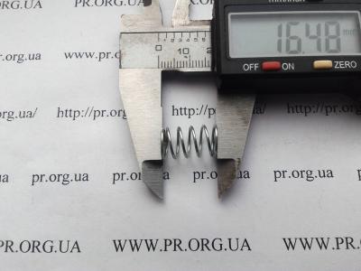 Пружина сжатия 0,8 х 9,8 х 16,5 (Артикул: S7416)