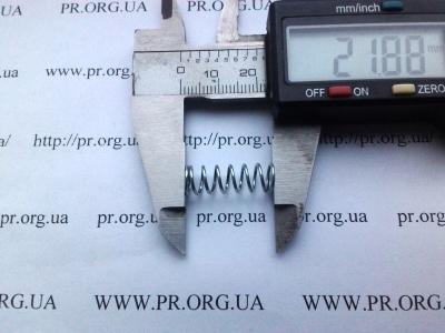 Пружина сжатия 0,8 х 7,6 х 21,8 (Артикул: S7434)