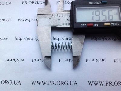 Пружина сжатия 0,8 х 7,4 х 19,5 (Артикул: S7438)