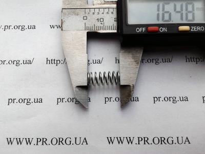 Пружина сжатия 0,8 х 7,2 х 16,5 (Артикул: S7451)