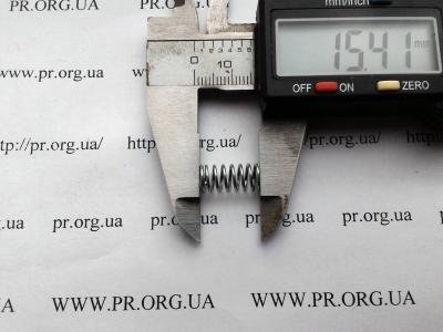 Пружина сжатия 0,8 х 7,2 х 15,5 (Артикул: S7455)