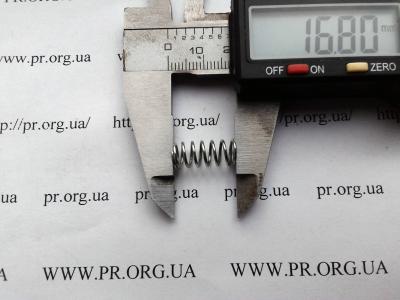 Пружина сжатия 0,8 х 7,2 х 16,8 (Артикул: S7460)
