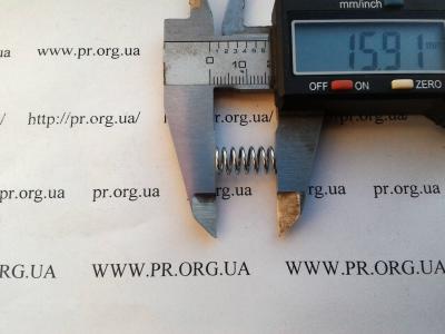 Пружина стиснення 0,8 х 7,5 х 16 (Артикул: S7461)