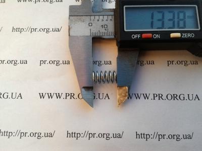 Пружина сжатия 0,8 х 7,5 х 13 (Артикул: S7464)