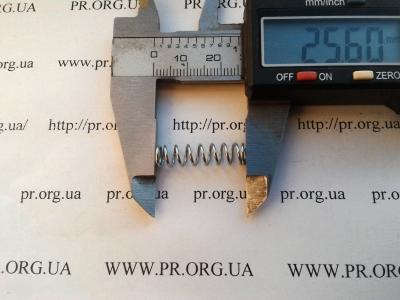 Пружина сжатия 0,8 х 6,4 х 25,5 (Артикул: S7468)
