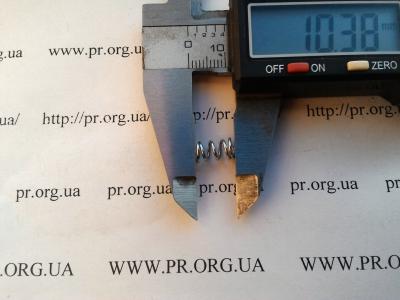 Пружина сжатия 0,8 х 5,8 х 10,3 (Артикул: S7479)