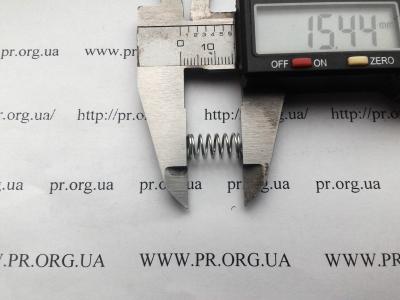 Пружина стиснення 0,7 х 7 х 15,5 (Артикул: S7488)