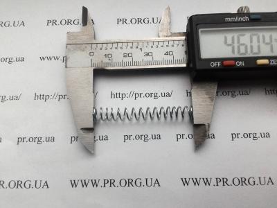Пружина сжатия 0,7 х 6,4 х 46 (Артикул: S7495)