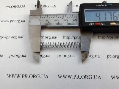 Пружина сжатия 0,7 х 6,5 х 41,8 (Артикул: S7512)