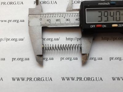 Пружина сжатия 0,7 х 6,5 х 39,5 (Артикул: S7526)
