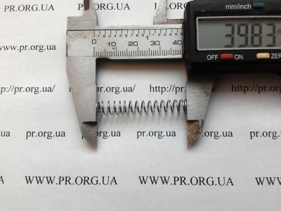 Пружина сжатия 0,7 х 6,5 х 39,8 (Артикул: S7527)
