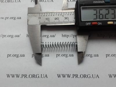 Пружина сжатия 0,7 х 6,5 х 36 (Артикул: S7536)