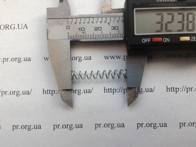 Пружина сжатия 0,6 х 5,6 х 32 (Артикул: S7564)