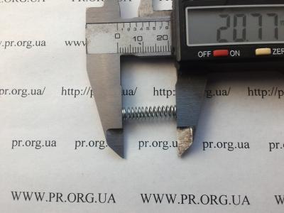 Пружина сжатия 0,6 х 5,1 х 20,8 (Артикул: S7578)