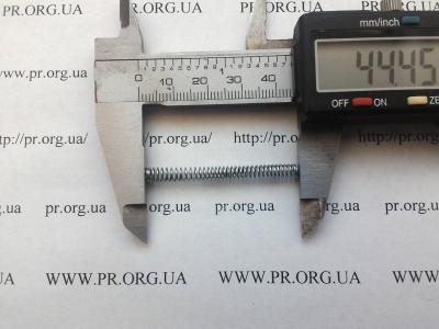 Пружина сжатия 0,5 х 4,2 х 44,5 (Артикул: S7612)