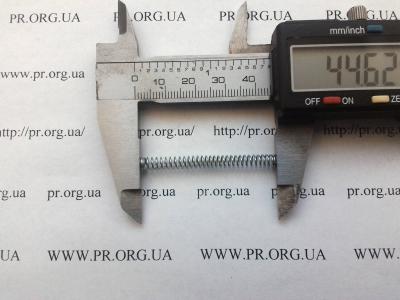 Пружина стиснення 0,5 х 4,2 х 44,4 (Артикул: S7613)